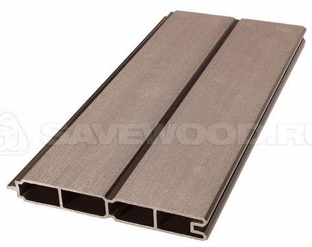 Заборный профиль из ДПК Savewood SW Agger матовый терракот купить в Лысьве