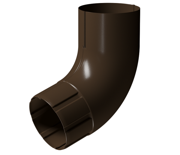 Колено 72° D90 Döcke STAL PREMIUM Каштан, (RAL 8017) купить в Лысьве