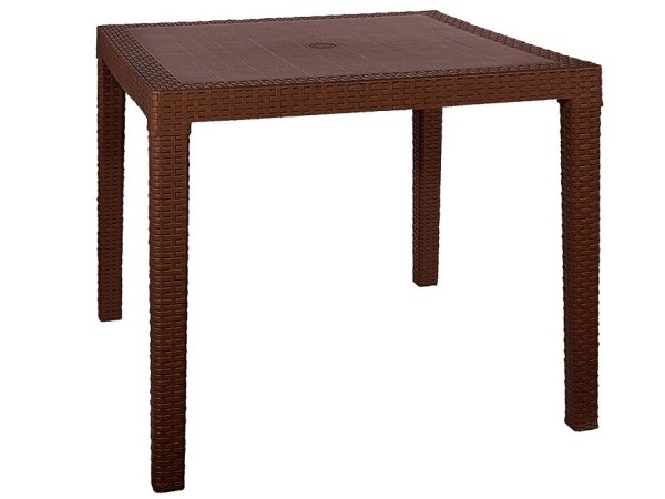 Стол квадратный FIJI Quatro Table Коричневый купить в Лысьве
