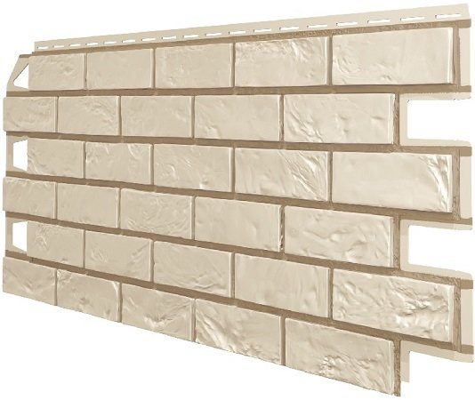 Фасадная панель VOX Vilo Brick Слоновая кость купить в Лысьве