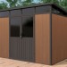 Сарай Defender из ДПК 9х7 (5.95 кв.м) купить в Лысьве