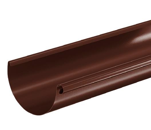 Водосток Aquasistem, система 125x90 - Водосточный желоб 3.00м RAL 8017 Коричневый купить в Лысьве