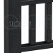 Комплект крышка/юбка для столба SEQUOIA BLACK купить в Лысьве