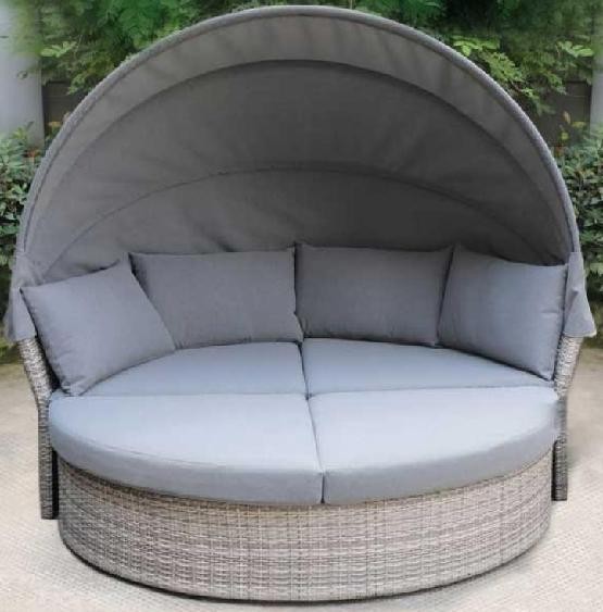 Диван-Трансформер AFINA плетеный из иск. ротанга AFM-325G Grey купить в Лысьве