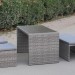 Диван-Трансформер AFINA плетеный из иск. ротанга S330G-W78 Grey купить в Лысьве