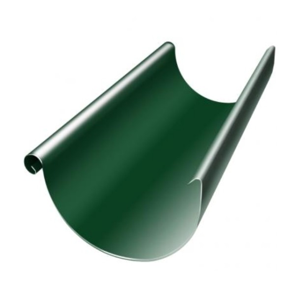 Водосток Grand Line 125x90 – Желоб 3м RAL 6005 купить в Лысьве