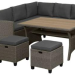 Комплект мебели AFINA плетеной из иск. ротанга AFM-307G-Grey купить в Лысьве
