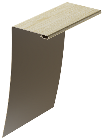 Универсальный околооконный профиль 89/254 мм, Зрелый каштан купить в Лысьве
