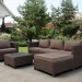 Комплект мебели AFINA плетеной из иск. ротанга YR821A Brown/Beige купить в Лысьве