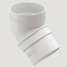 Колено 45˚ПВХ Docke STANDART пломбир купить в Лысьве