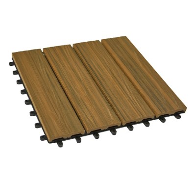 Садовый паркет дпк CM Garden Modern, 300х300 мм, PATINA TEAK (Патина тик)