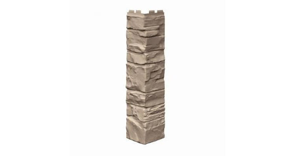Угол наружный VOX Solid Stone Lazio камень светлая глина купить в Лысьве