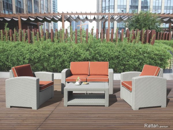 Уличные диваны и кресла коллекции Rattan Premium 4 купить в Лысьве