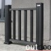 Ограждение из ДПК Outdoor Классик 3D STORM чёрный купить в Лысьве