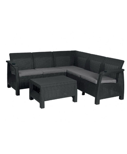 Угловой диван  Yalta Corner Set (столик в комплект не входит) купить в Лысьве