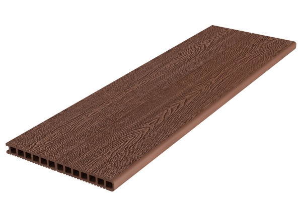 Ступень ДПК Deckron Woodlike 317x28x4000 мм, коричневый купить в Лысьве
