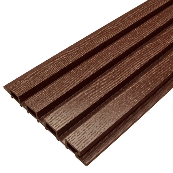 Фасадная доска из ДПК Faynag Wood Рейка Шоколад купить в Лысьве