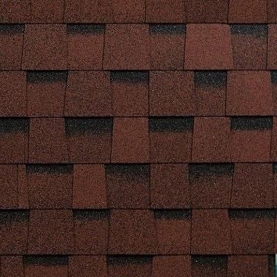 Двухслойная ламинированная черепица Shinglas, серия Фазенда – Красный купить в Лысьве