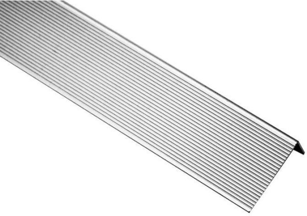 Угол завершающий алюминиевый KRONEX 51,5x30x3000 мм. серебро купить в Лысьве