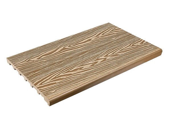 Ступень полнотелая из ДПК Deckart Step 3D Орех купить в Лысьве