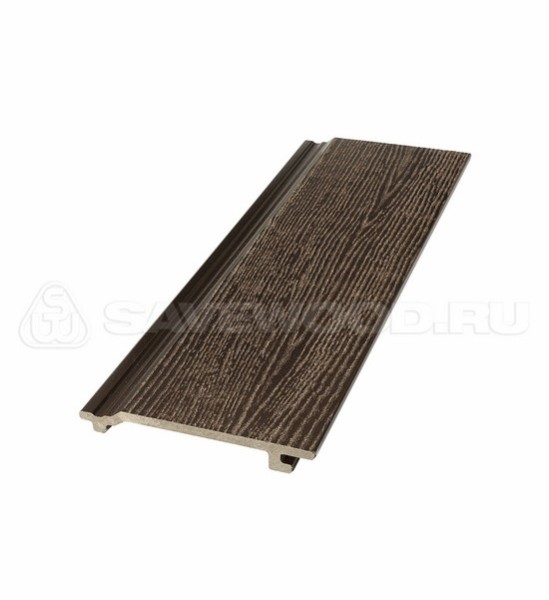 Сайдинг из дпк savewood sw-sorbus радиальный распил темно-коричневый купить в Лысьве