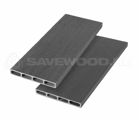 Грядочная доска ДПК 3D Savewood SW Rubus (R) графит купить в Лысьве