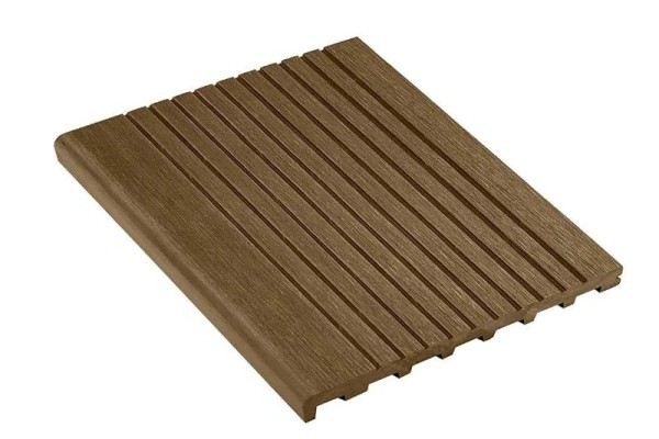Ступень полнотелая из ДПК Deckart Step Орех купить в Лысьве