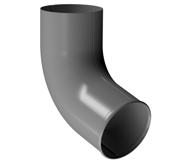 Отвод трубы D90 Döcke STAL PREMIUM Графит, (RAL 7024) купить в Лысьве