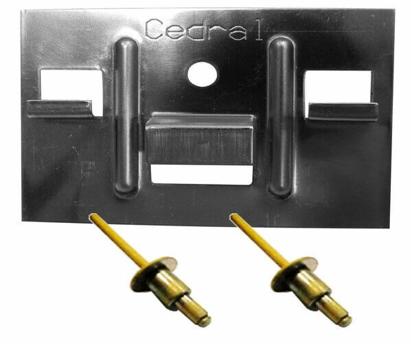 КЛЯММЕР + ЗАКЛЁПКА ДЛЯ CEDRAL CLICK 250 ШТ купить в Лысьве