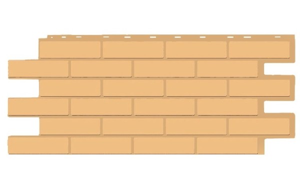 Фасадная панель T-Siding Кирпич Модерн Эко Крем купить в Лысьве