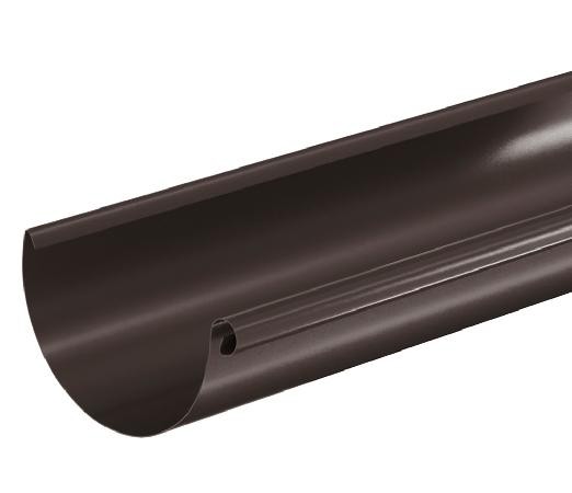 Водосток Aquasistem, система 125x90 - Водосточный желоб 3.00м RR 32 Тёмно Коричневый купить в Лысьве