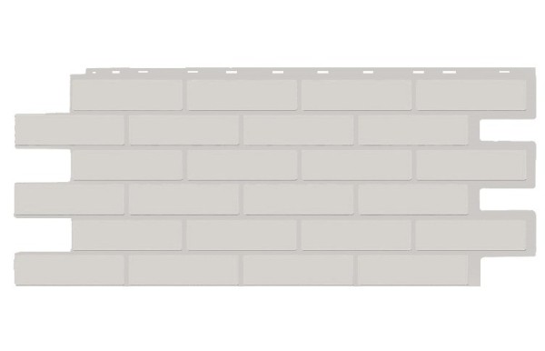 Фасадная панель T-Siding Кирпич Модерн Эко Уайт купить в Лысьве