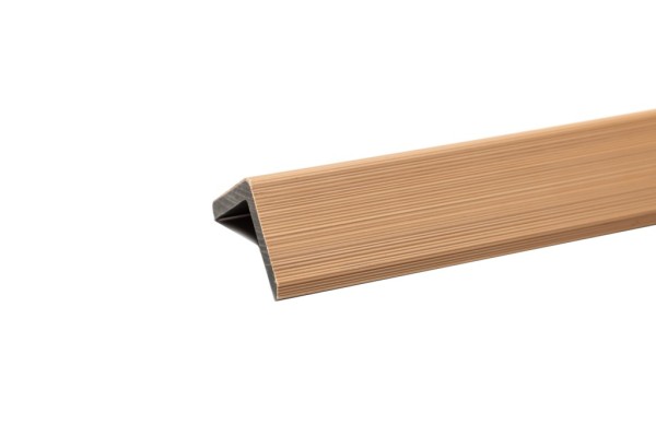 Уголок торцевой Ecodecking Скай коэкструзия 45х45х3000 Бук купить в Лысьве