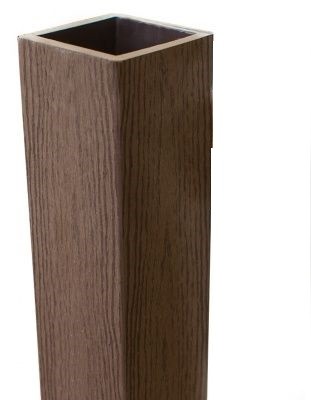 Столб опорный Woodvex Co-Extrusion Темно - Коричневый купить в Лысьве