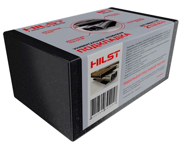 Резиновая подкладка HILST 80x60x6 мм (20 шт. в комплекте) купить в Лысьве