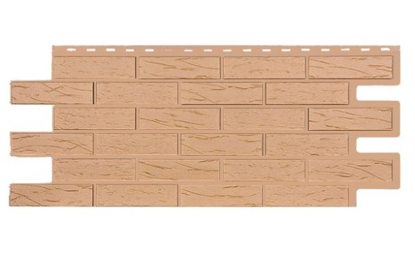 Фасадная панель T-Siding Кирпич Саман Эко Крем купить в Лысьве